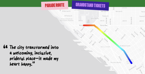 2025 Pride Parade Route Map