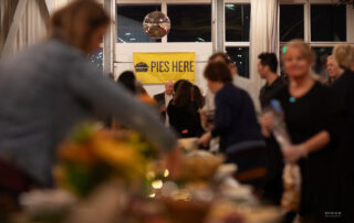 Metropolist Pie Night - a real estate client event - a place to stay in flow with clients.